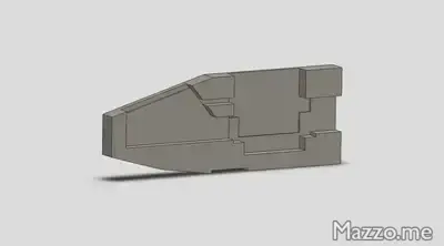 Internal fuselage CAD model.