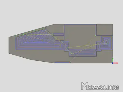 Fuselage milling.