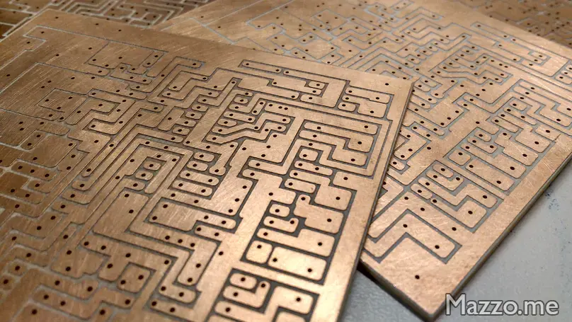 Fresatura circuiti stampati PCB con MPCNC