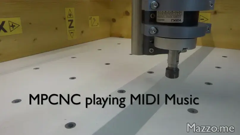 Musica MIDI con la MPCNC