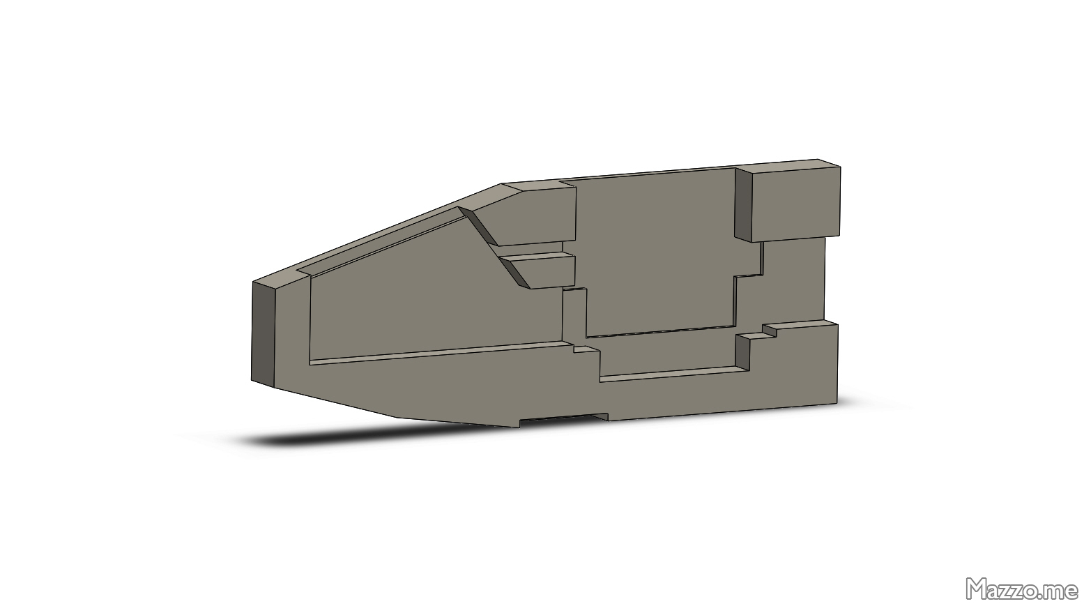 Internal fuselage CAD model. Internal fuselage CAD model