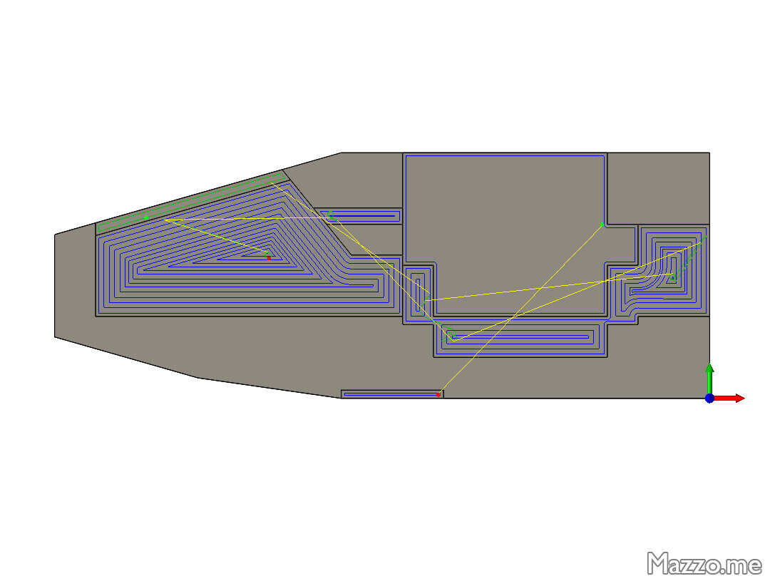 Fuselage milling. Fuselage milling