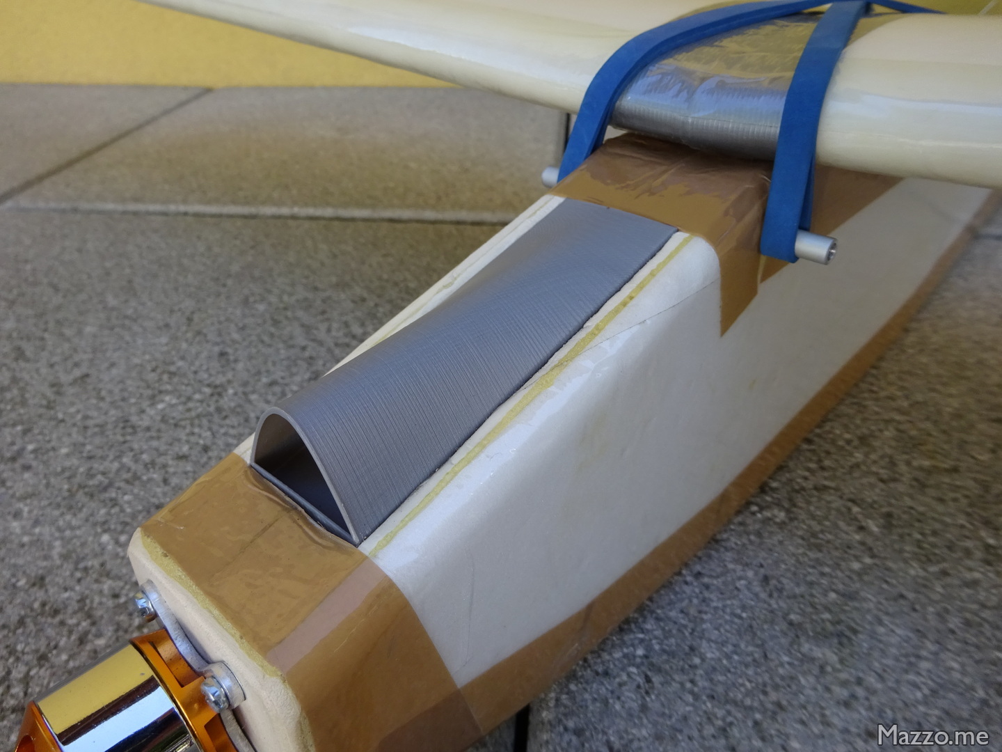Battery compartment canopy. Battery compartment canopy