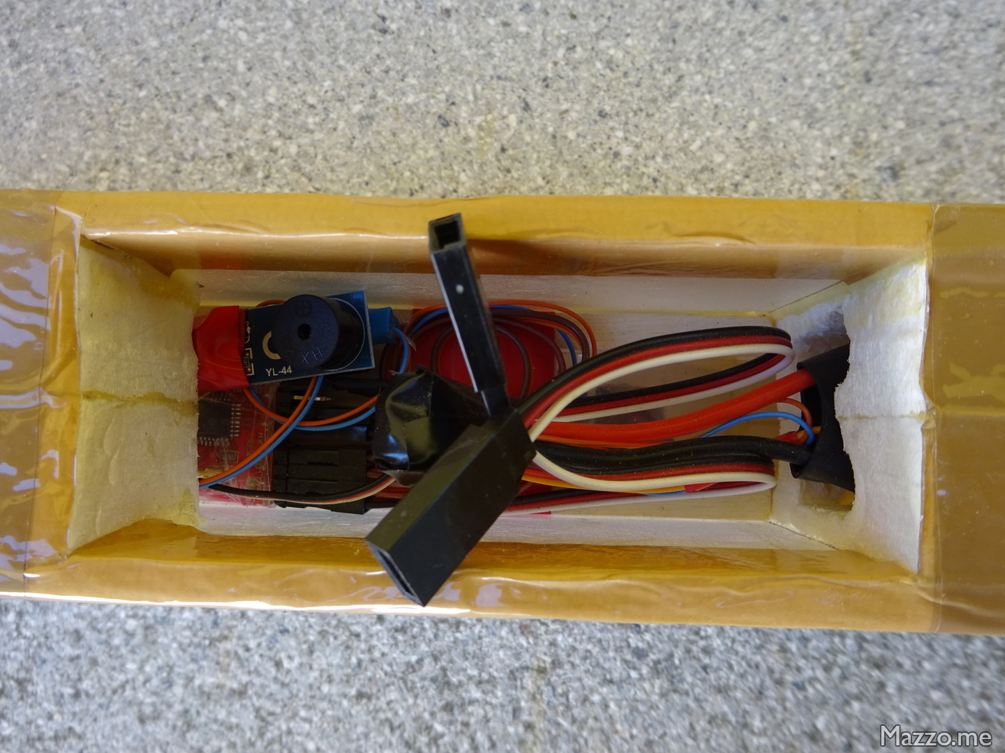 Electronic compartment. Electronic compartment